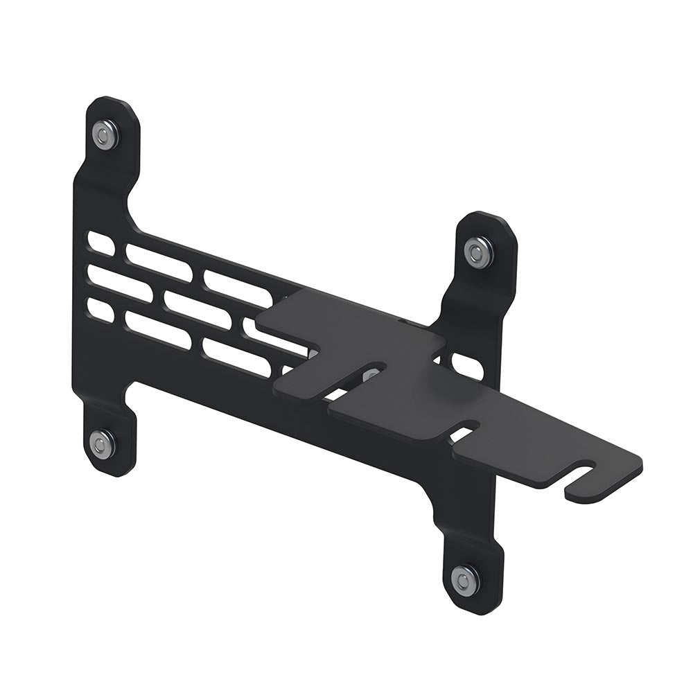 2021-2024 Ford Bronco License Plate Relocation Kit - Builtright Modular Steel Bumper Bracket | Off-Road Accessory for Trail & Street Legal Compliance