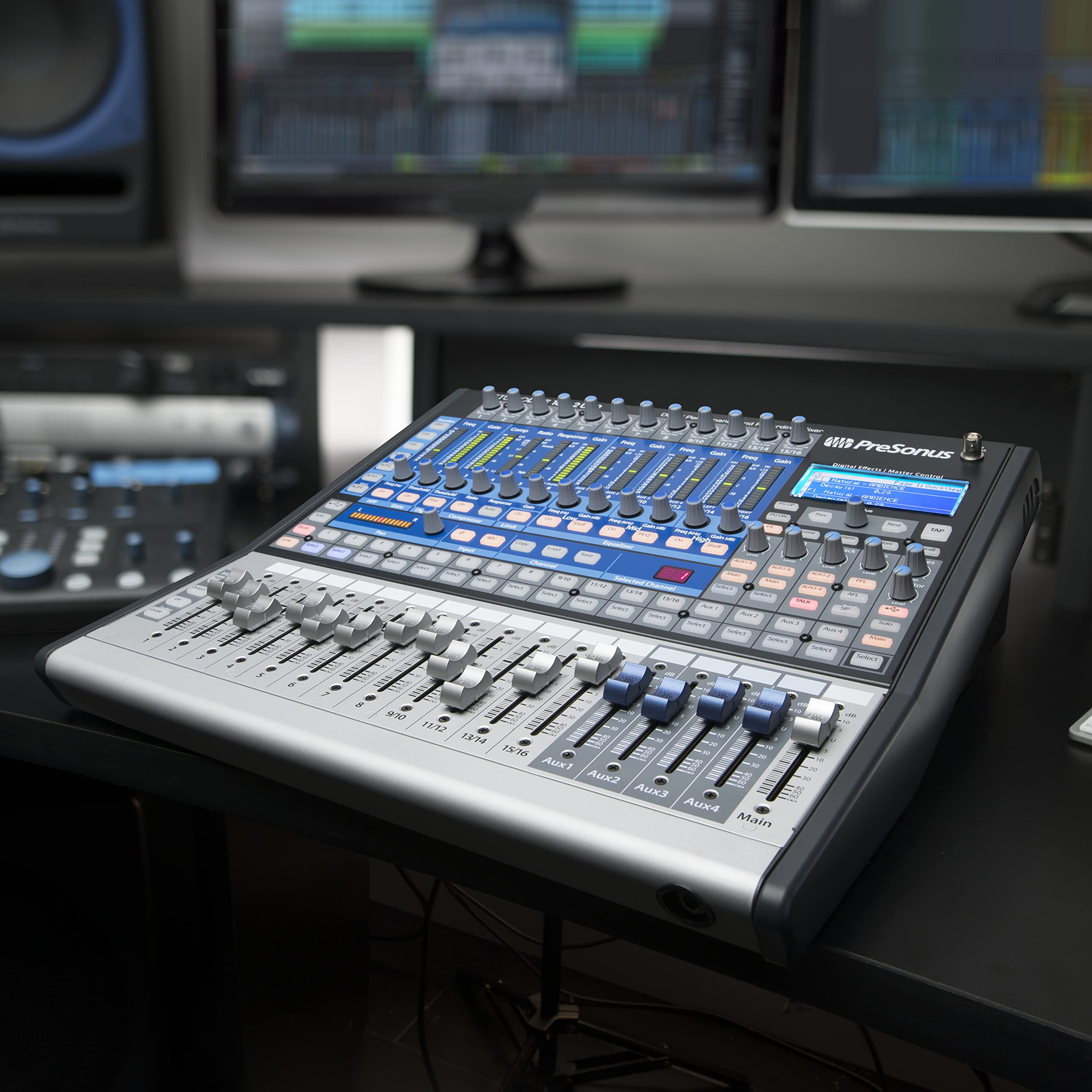 PreSonus StudioLive 16.0.2 USB 16x2 Digital Mixer for Live Performance & Studio Recording - Perfect for Bands, Podcasts, and Home Studios