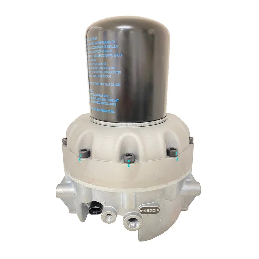 Fortpro Air Dryer System Saver 1200 Style Replacement for Wabco 4324711010 & 4324710010 F224870 - Heavy Duty Truck & Trailer Air Brake System Maintenance
