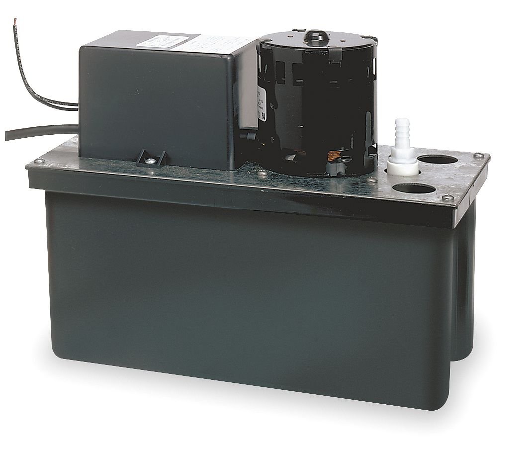 Little Giant 553101 VCL-14ULS 1/50 HP 115V Condensate Pump with 6-Foot Cord - 200 GPH for HVAC, Dehumidifiers & Air Conditioners - Perfect for Home and Commercial Use