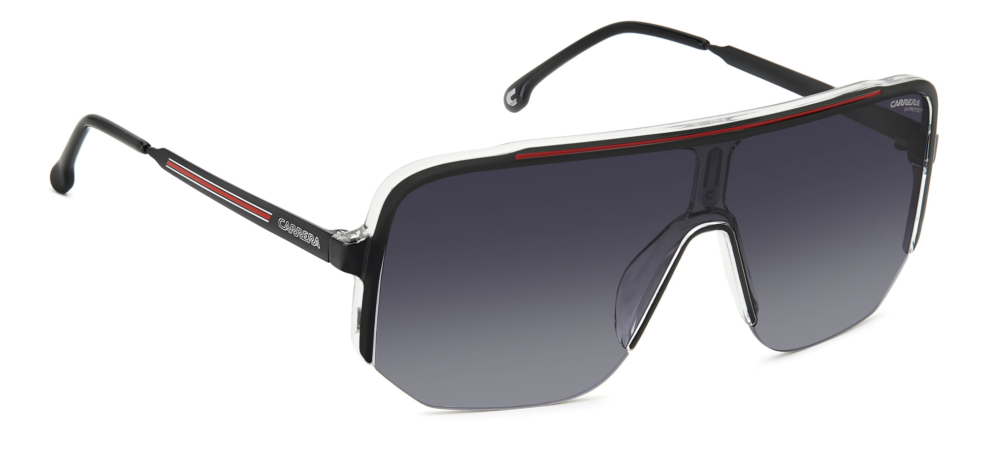 Carrera 1060 S Sunglasses - Polarized UV Protection Sports Sunglasses for Men & Women - Perfect for Running, Cycling, and Outdoor Activities