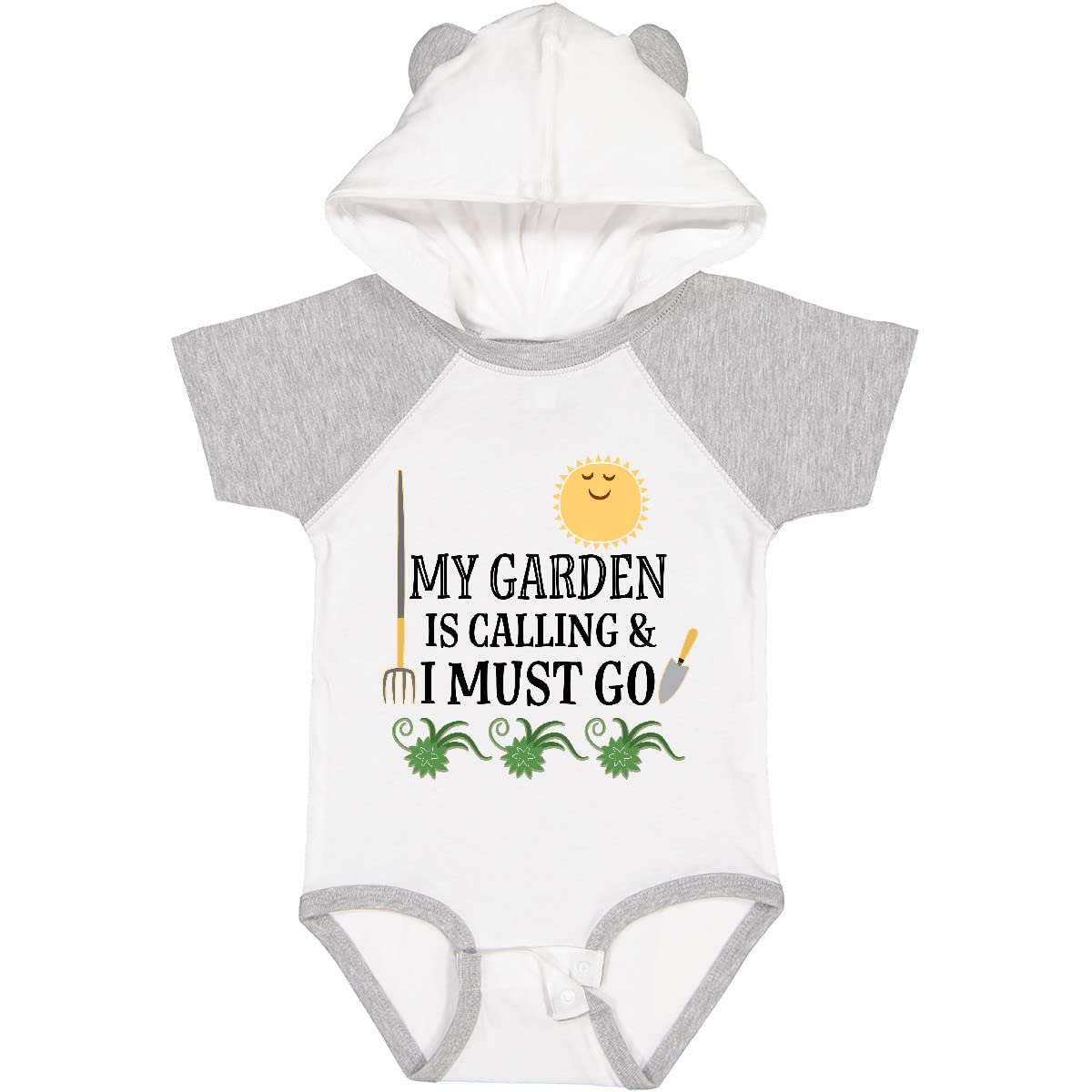 Funny Gardening Baby Bodysuit - Cute 'Garden is Calling' Design for Infants & Toddlers | Perfect for Outdoor Play, Family Gardening & Photo Shoots