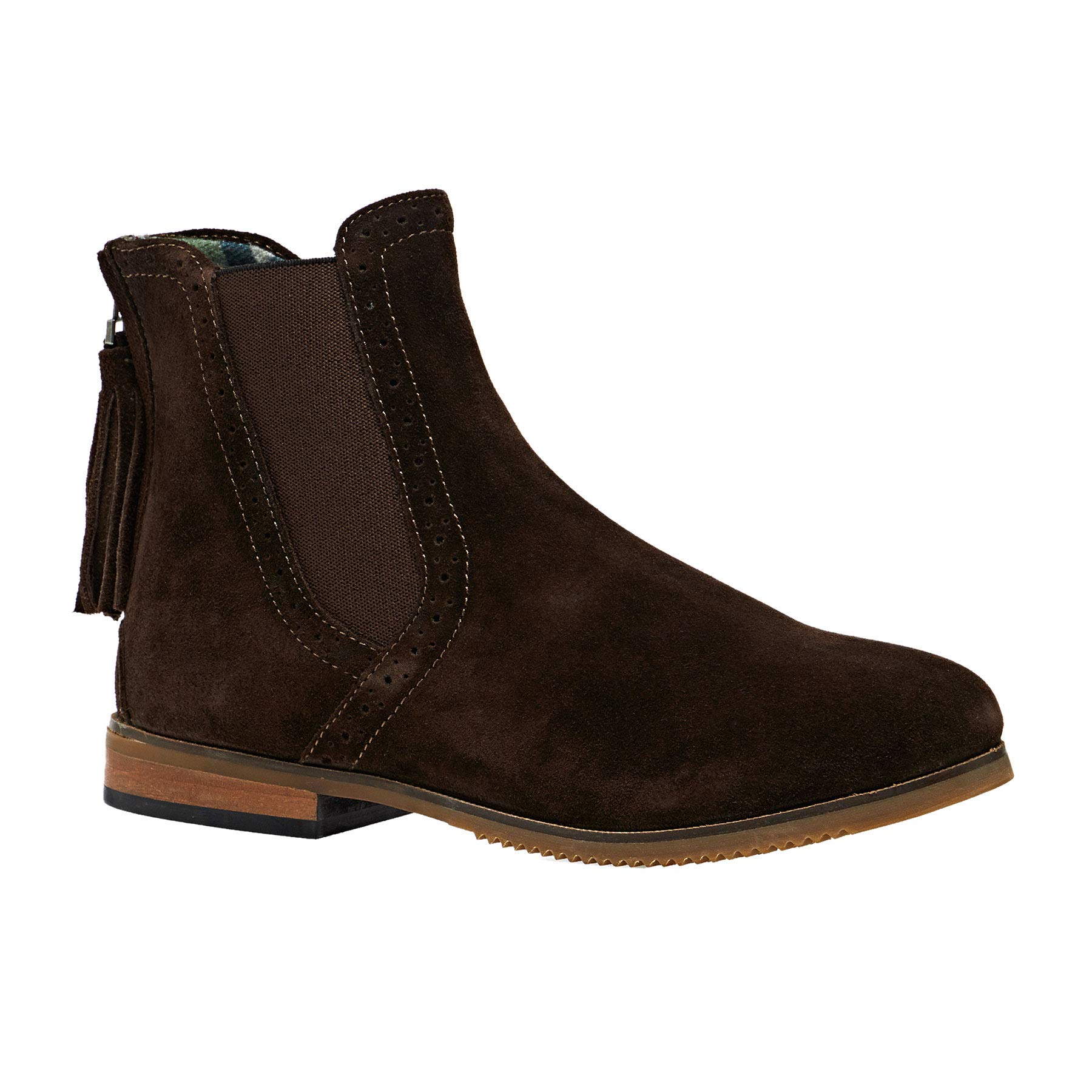Dublin Women's Kalmar SD Suede Paddock Boots - Comfortable Equestrian Riding Boots for Horseback Riding & Country Fashion