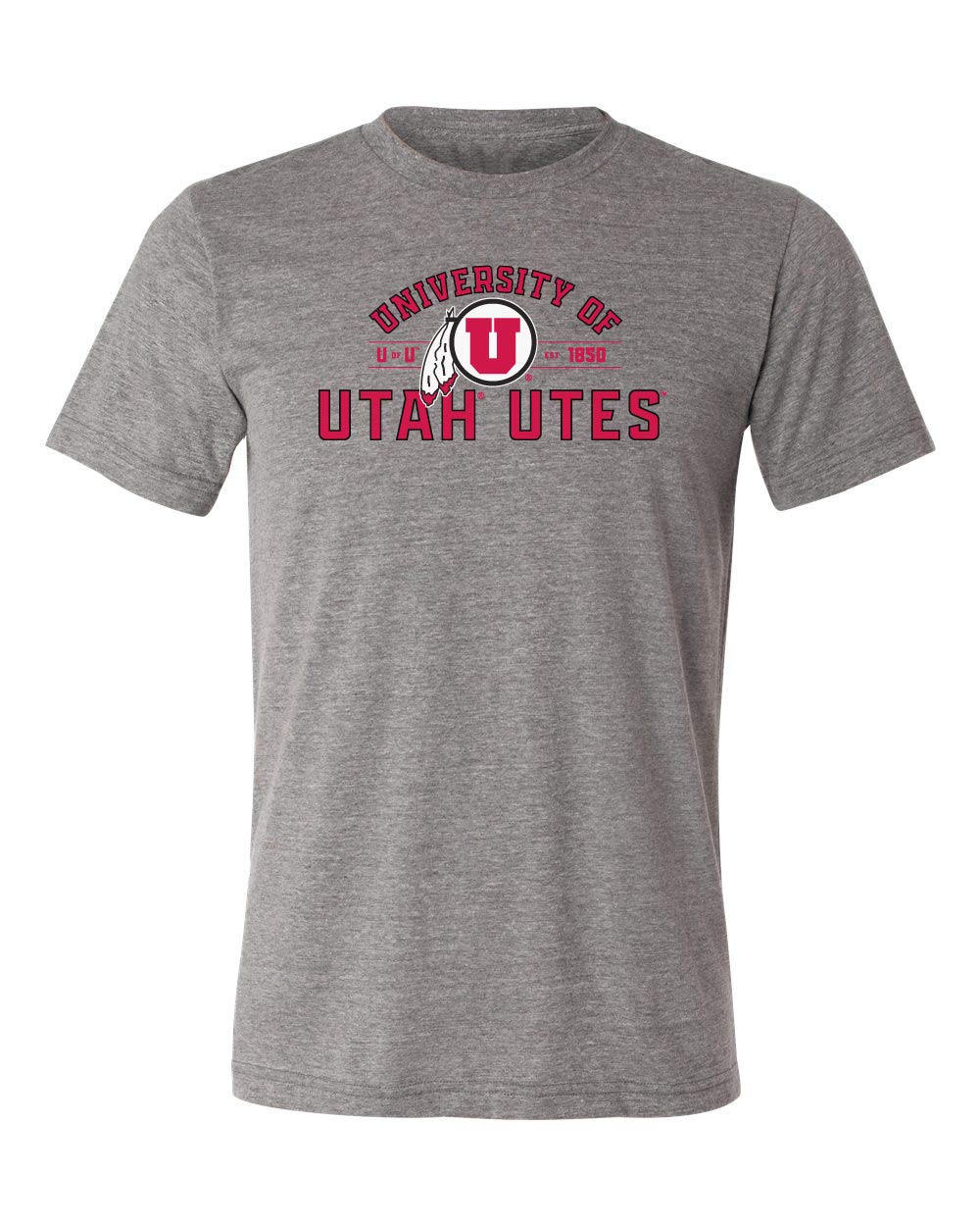CornBorn Utah Utes Apparel - Premium Tri-Blend T-Shirts for Men & Women | Soft Vintage Style College Fan Gear for Game Day & Casual Wear