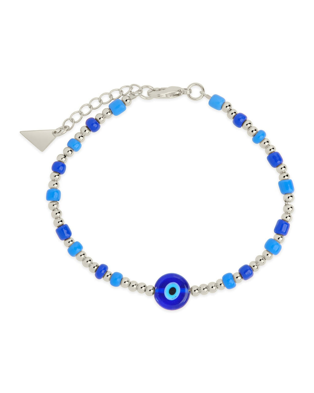 Evil Eye Bead Bracelet for Women - Sibyl Enamel Protection Jewelry for Good Luck & Positive Energy | Perfect for Gifts, Meditation & Everyday Wear