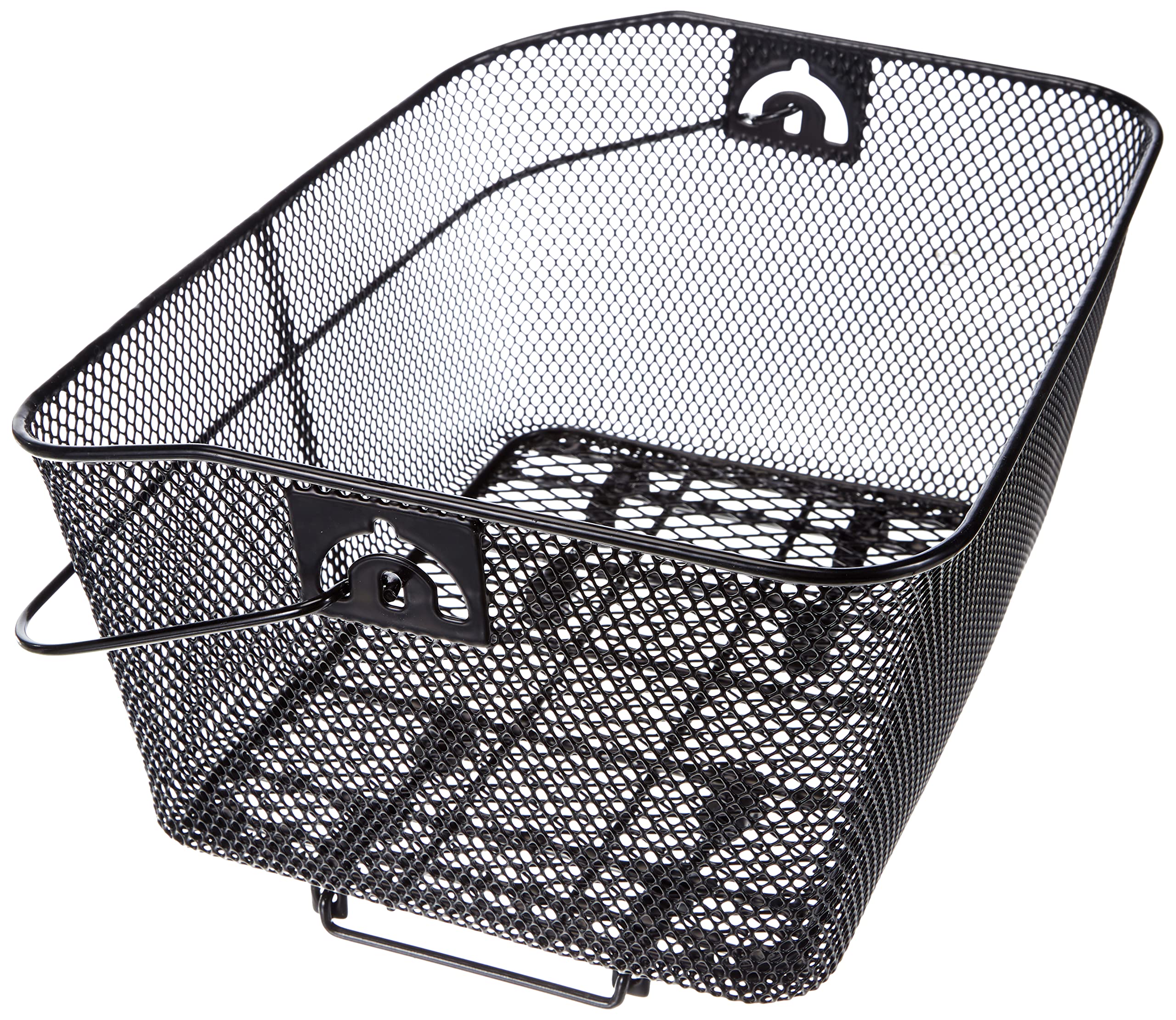 Profex Shopping Basket - Foldable Grocery Basket with Handle, Black - Perfect for Grocery Shopping, Picnics, and Home Storage