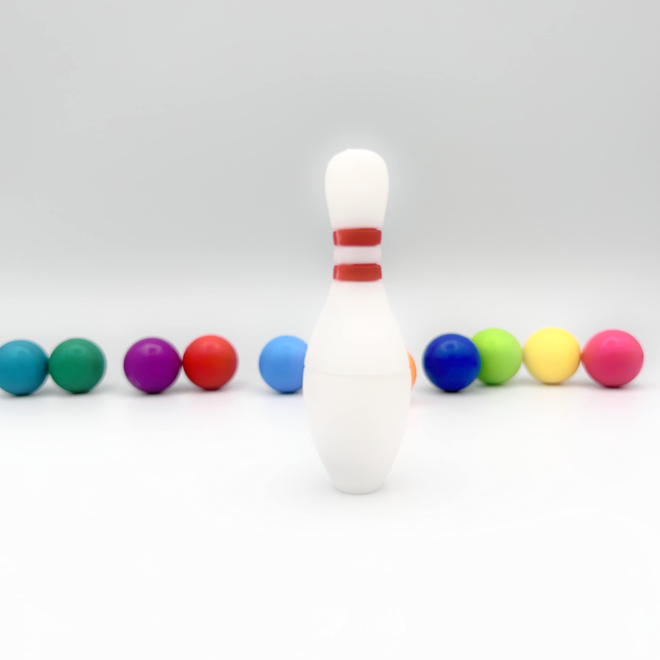 Bowling Pin Shaped USB Flash Drive - 32GB Cute Thumb Drive for Data Storage - Perfect for Students, Office & Gifts