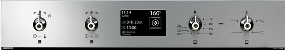 Smeg 60cm Classic Pyrolytic Electric Built-In Double Oven DOSPA6395X – Premium Stainless Steel Design for Modern Kitchens | Perfect for Baking, Roasting & Family Cooking