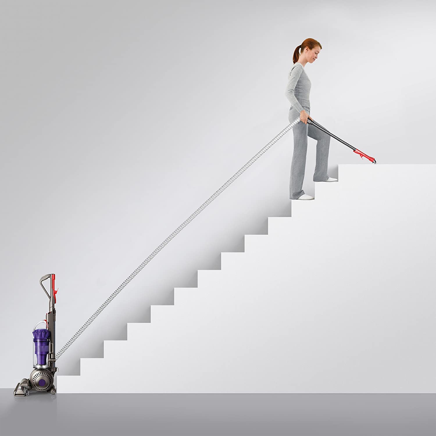 Dyson DC41 Animal Bagless Upright Vacuum Cleaner - Powerful Suction for Pet Hair, Allergies & Deep Cleaning - Perfect for Carpets, Hard Floors & Home Use