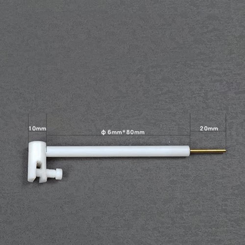 Premium Horizontal Platinum Electrode Holder - Platinum Sheet & Plate Electrode Clip for Electrochemistry Experiments | Ideal for Lab Research, Battery Testing & Electrochemical Analysis