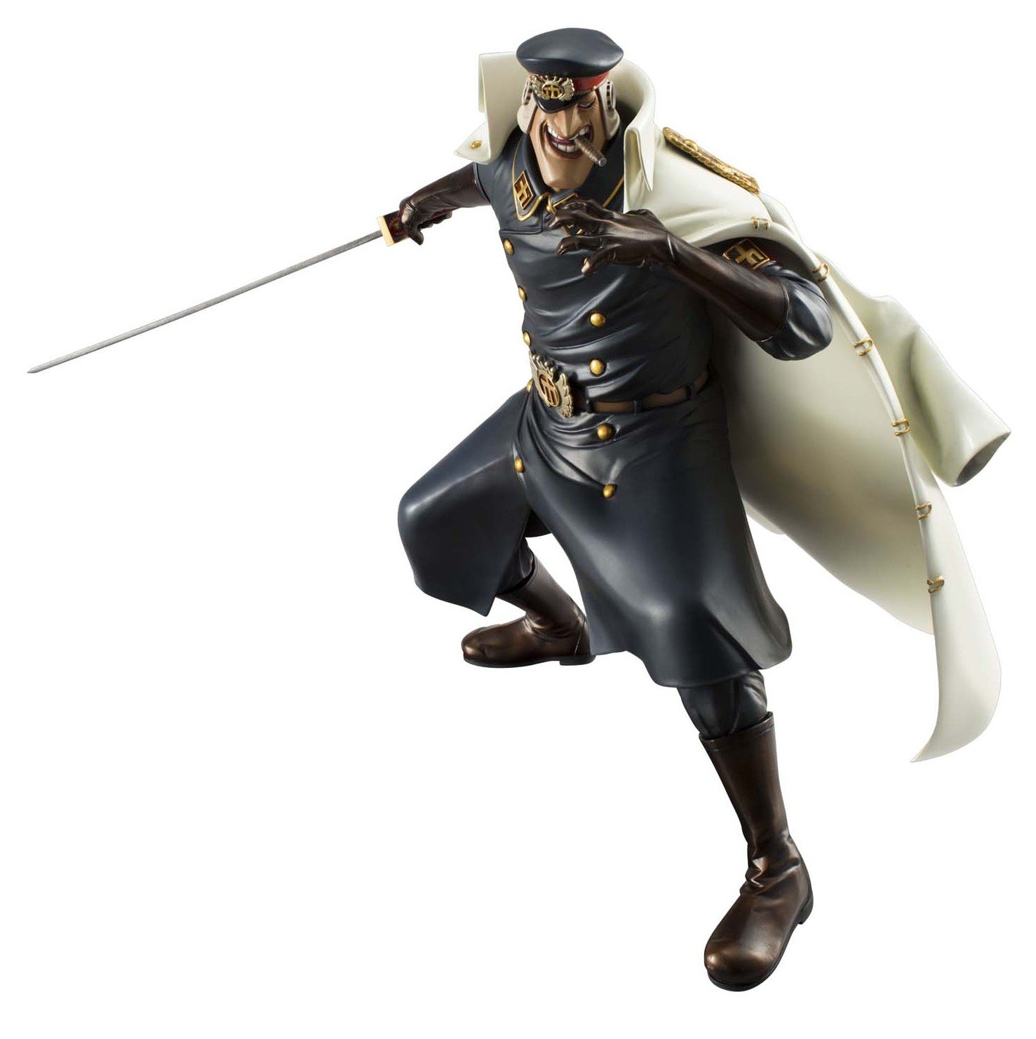 Megahouse One Piece Portrait of Pirates Shiryu PVC Action Figure - Collectible Anime Model for Display & Gifts | Perfect for Anime Fans, Home Decor, and Office Display