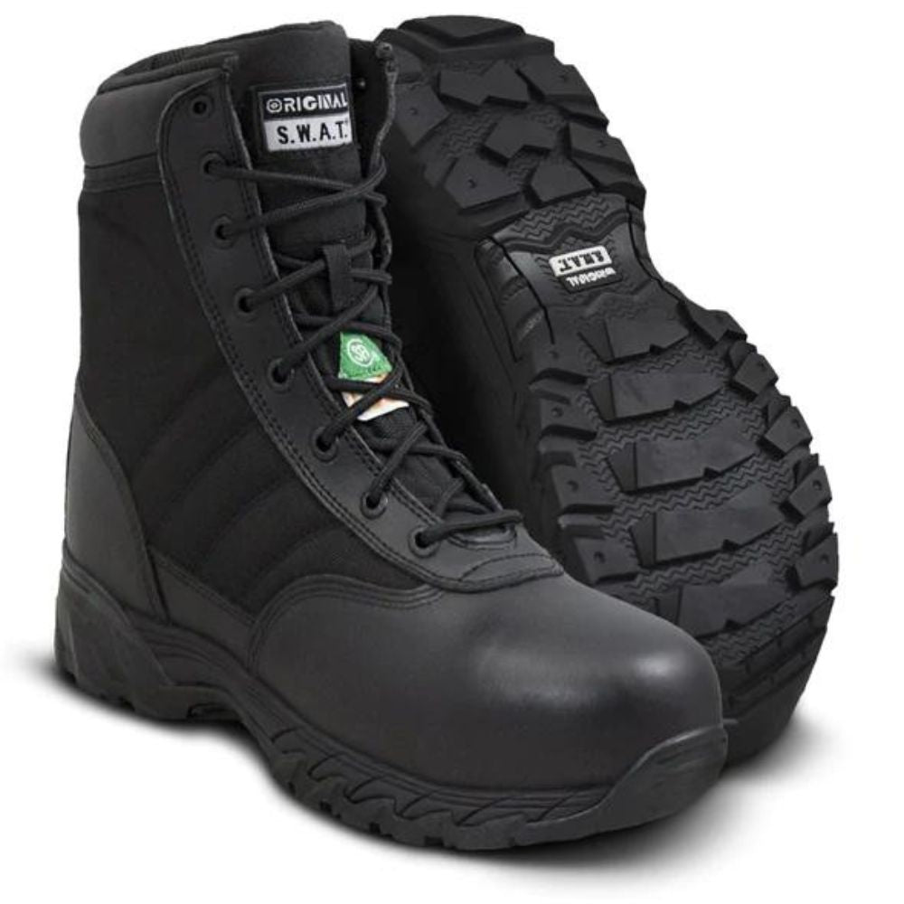 Original SWAT Classic 225001 CSA Unisex 9 Composite Toe Work Boot - Durable Safety Shoes for Construction, Warehouse & Outdoor Work | Slip Resistant & Comfortable