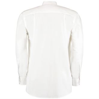 Kustom Kit Work Force Long Sleeve Shirt - Durable Men's Workwear for Construction & Outdoor Jobs | Comfortable Professional Uniform Shirts
