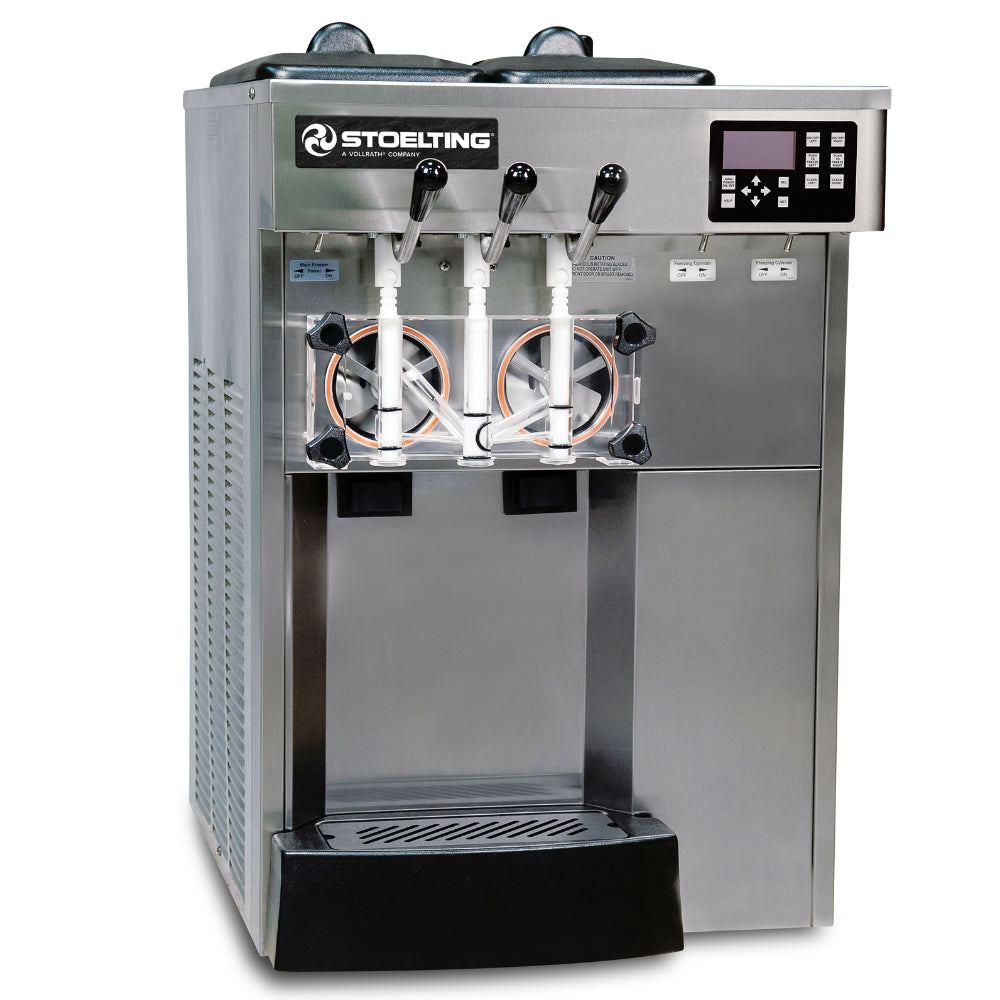 Stoelting Single Flavor Soft Serve Ice Cream Machine with Twist - Countertop Commercial Frozen Yogurt Maker for Restaurants, Cafes & Ice Cream Shops