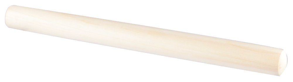 Premium 13.8 Inch (35 cm) Wooden Rolling Pin for Baking - Pearl Metal D-3499 Antenor Cake Roller - Perfect for Pastry, Cookies, Pie Crusts & Fondant Decorating