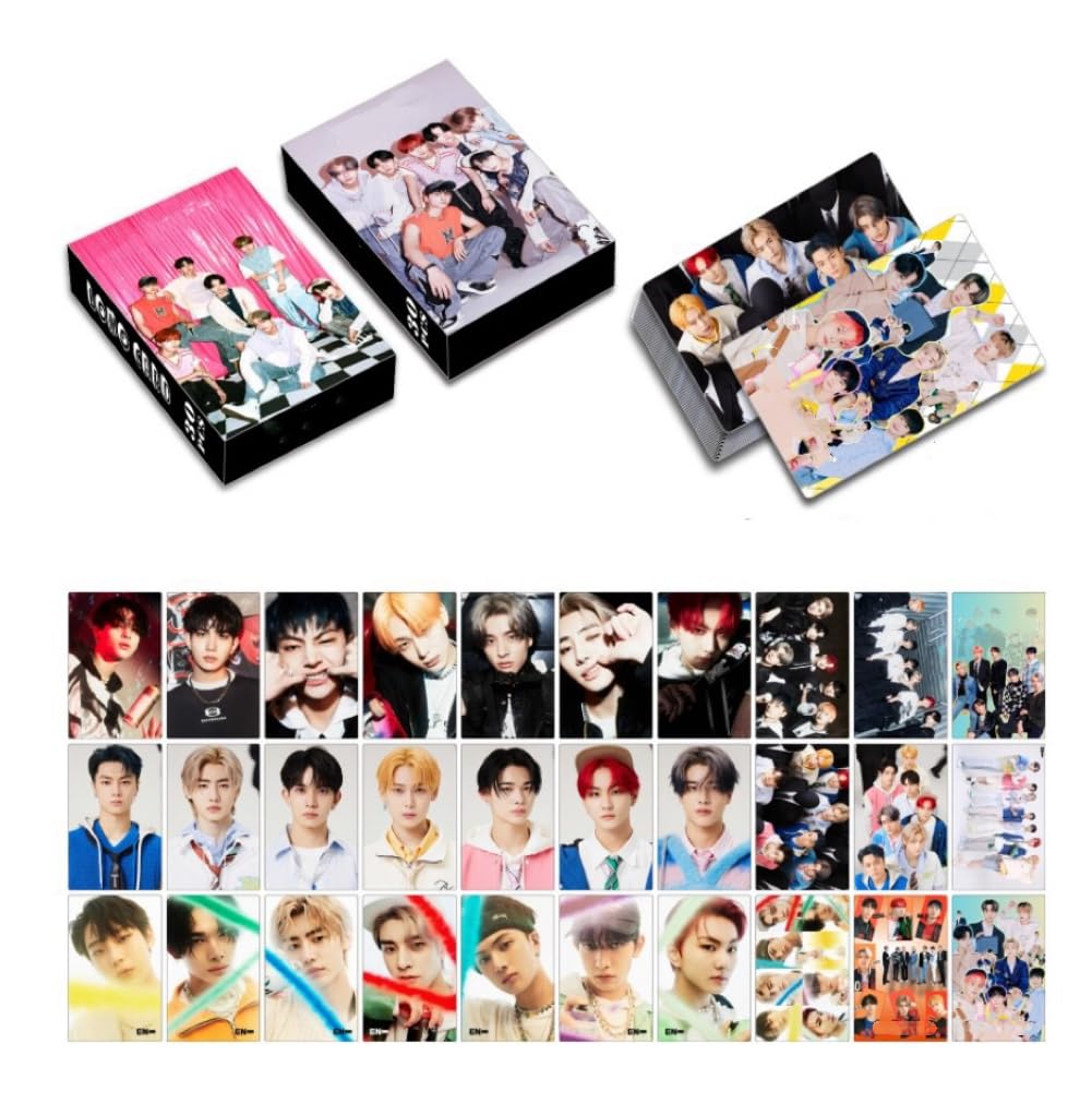 5 Pack/150 PCS Double-Sided Lomo Photocards Set - Kpop Fans Merchandise, Aesthetic Photo Cards for Collectors, Scrapbooking, Journaling & Gift Giving