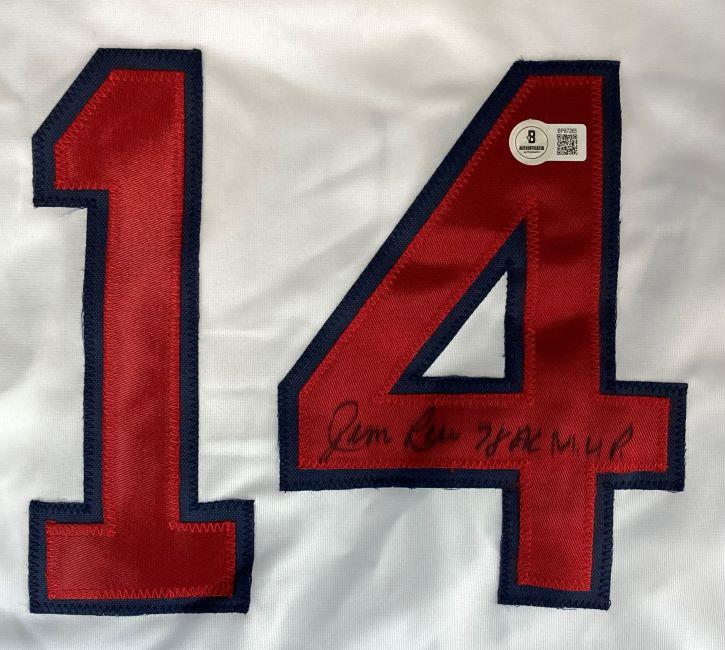 Authentic Jim Rice Boston Red Sox Signed White Baseball Jersey - 1978 AL MVP Collectible - Perfect for Sports Memorabilia Display & Gift for Baseball Fans