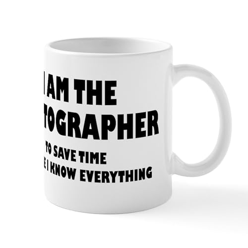 White - I Am The Photographer Mug