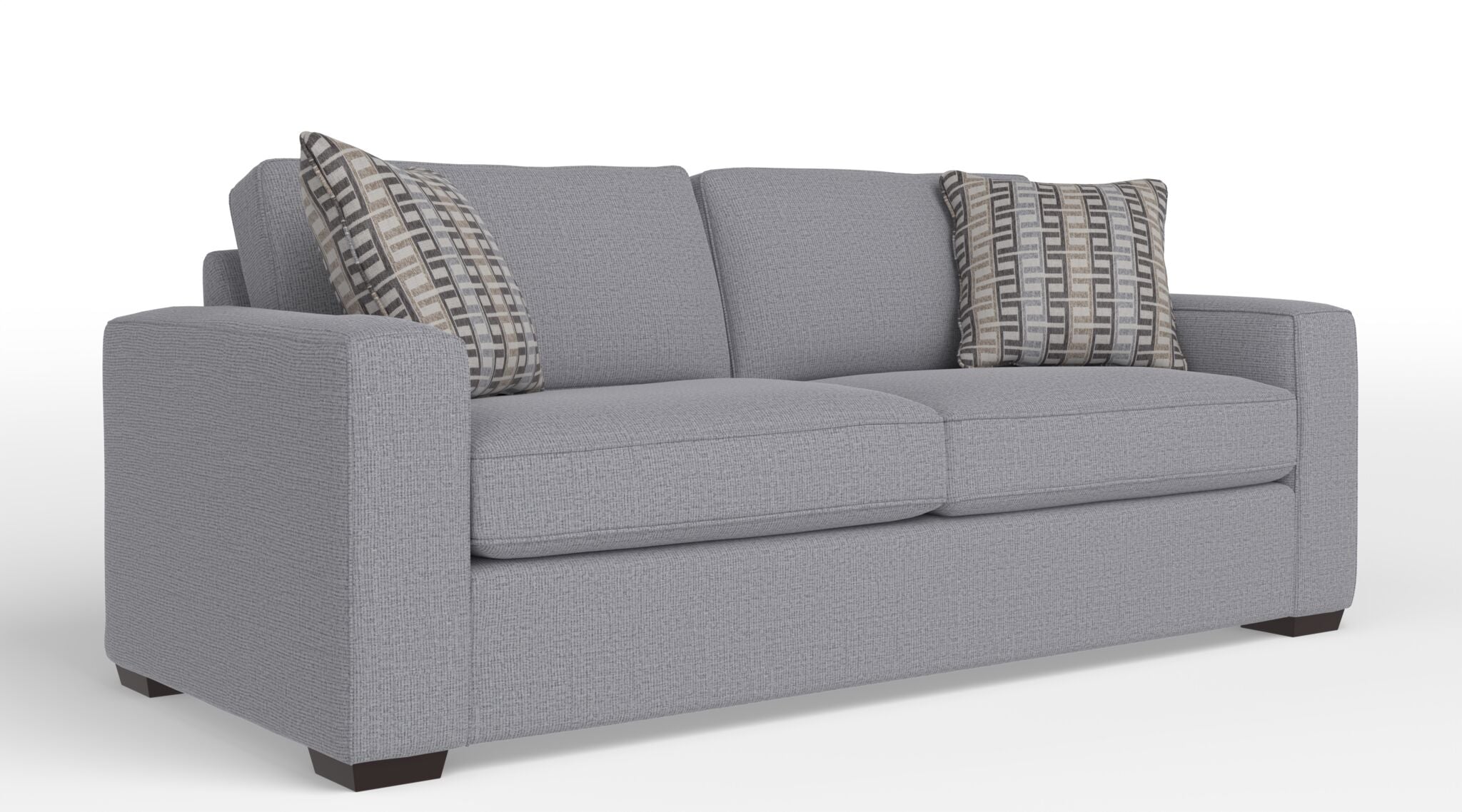 Celeste Queen Sofa Bed with Innerspring Mattress - Safari Light Grey | Convertible Sleeper Sofa for Small Spaces, Guest Room & Apartment Living