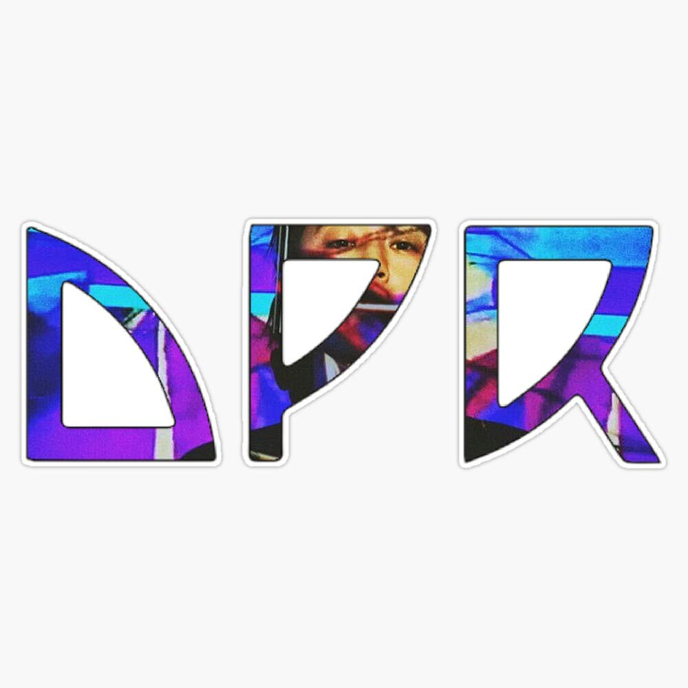 DPR Live Logo Vinyl Waterproof Sticker - 5 Inch Decal for Cars, Laptops, Walls, Windows & Bumpers - Durable, Weatherproof Decorative Sticker for Music Fans, Street Style & Personalization