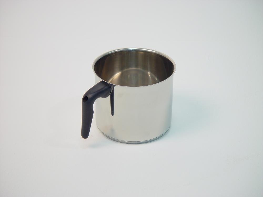 Elsass 221011 14cm Stainless Steel Milk Pan with 1.6L Capacity - Perfect for Heating Milk, Making Sauces & Small Batch Cooking