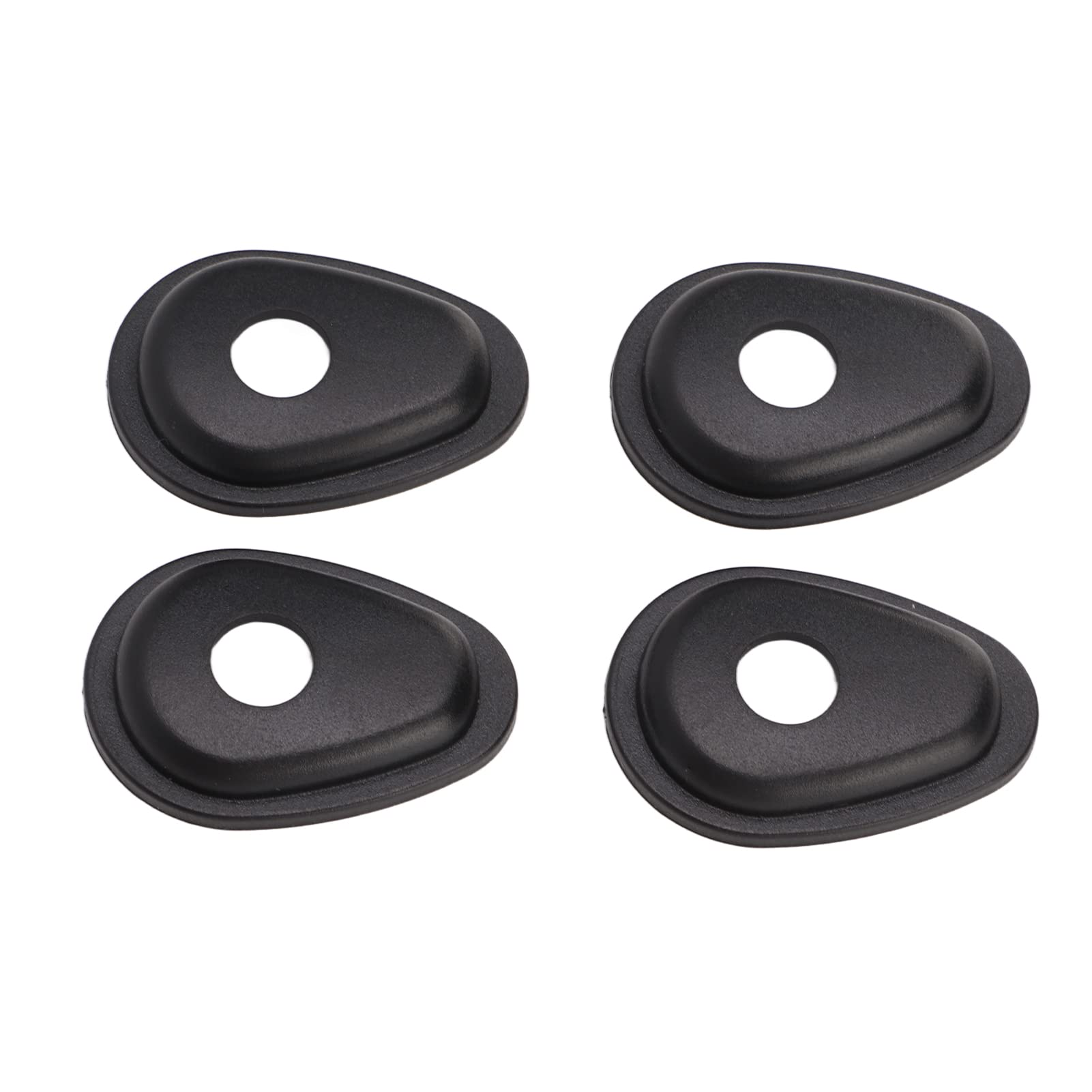 Heat Resistant Motorcycle Turn Signal Spacer - Black Wear Resistant Adapter for Bike Repair & Maintenance