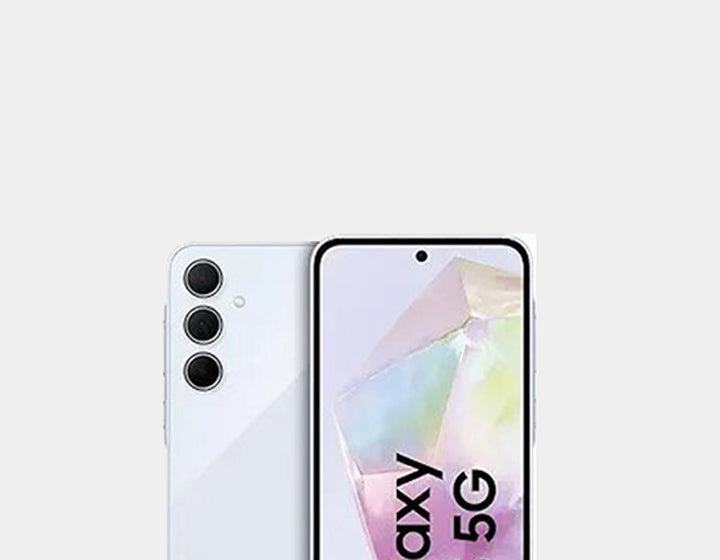 Samsung Galaxy A35 5G Unlocked Smartphone - 256GB ROM 8GB RAM Dual SIM GSM - Awesome Ice Blue | Perfect for Streaming, Gaming & Productivity on the Go