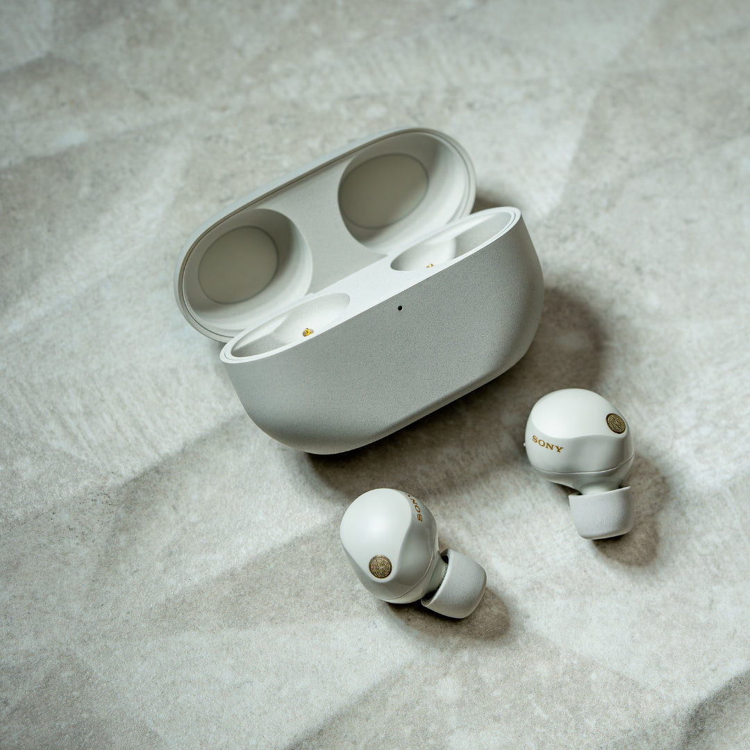 Sony WF-1000XM5 Wireless Noise Canceling Earbuds with Premium Sound for Travel, Work & Gym | Bluetooth Earbuds with Long Battery Life & Comfort Fit