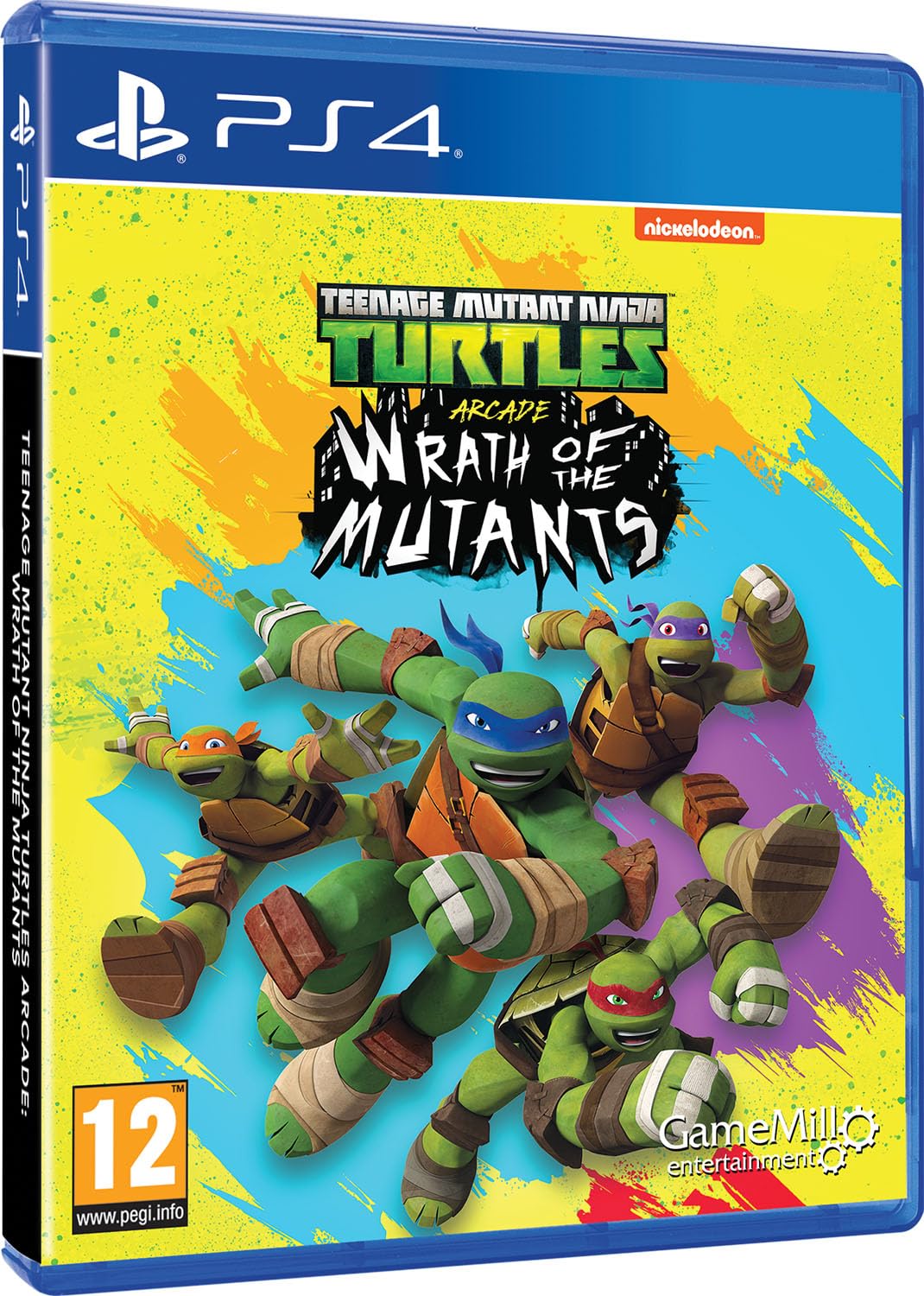 Teenage Mutant Ninja Turtles Arcade Wrath of the Mutants PS4 Game - Action-Packed Adventure for TMNT Fans | Perfect for Gaming Nights & Nostalgic Fun