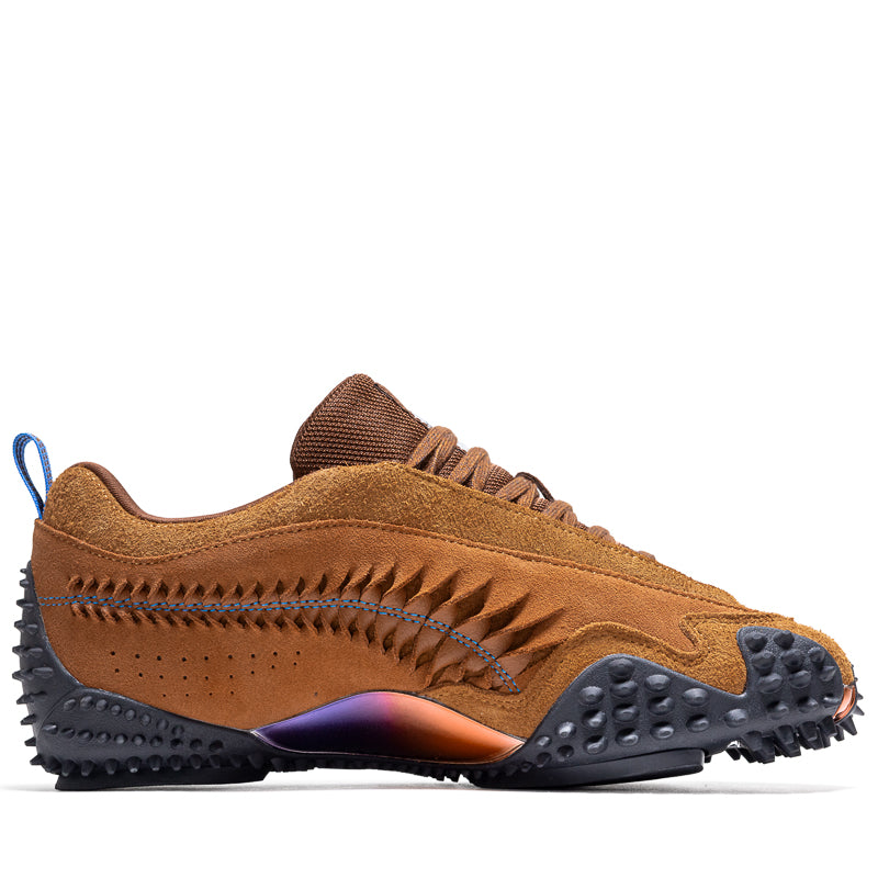 Aries x Puma Mostro Craft Sneakers - Mahogany/Teak Colorway - Stylish Streetwear Shoes for Men & Women | Perfect for Casual Wear, Gym & Urban Fashion