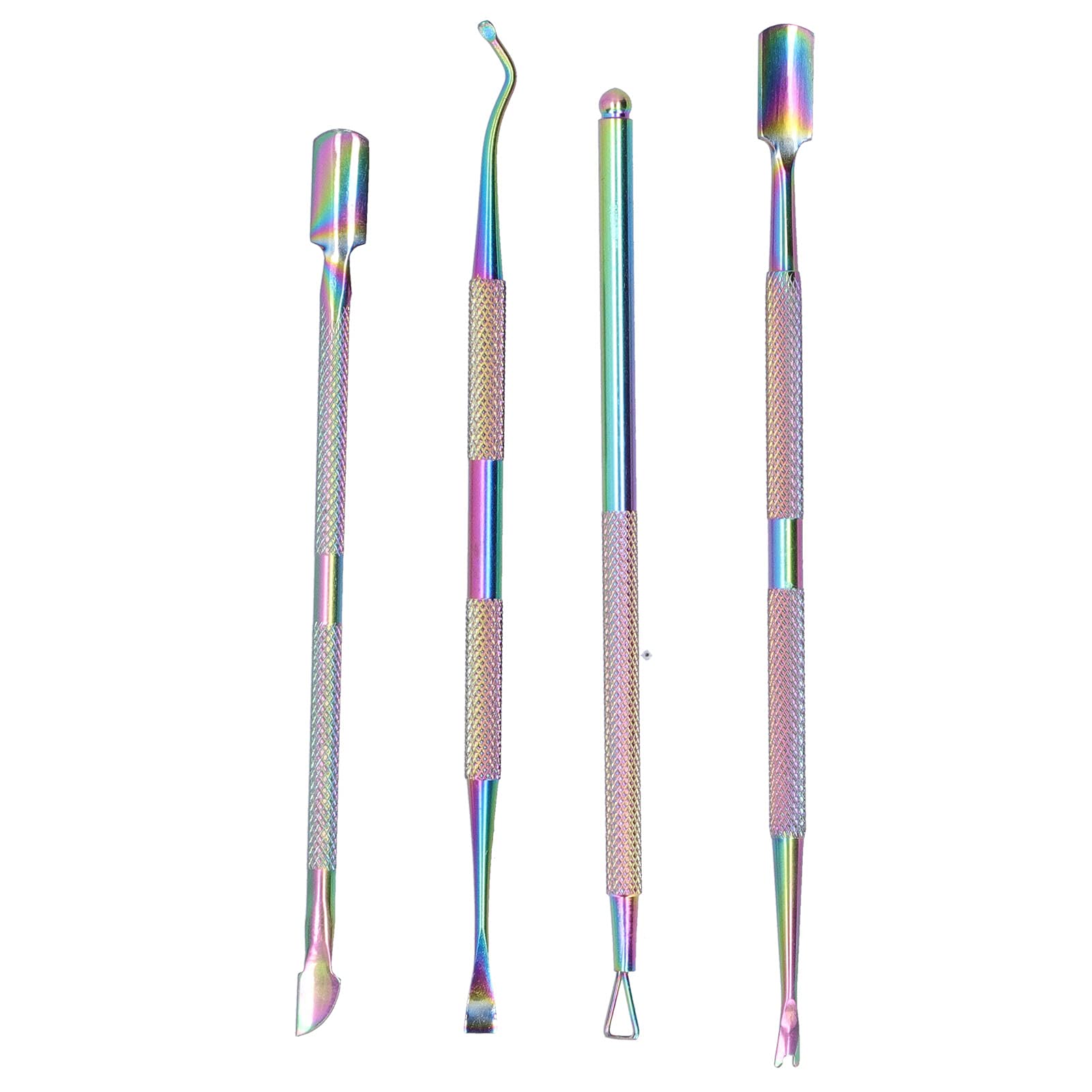 Eco-Friendly Nail Grooming Kit with Rust-Proof Cuticle Pusher - Professional Manicure Tools for Nail Salon & Home Use