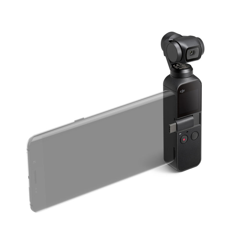 DJI Osmo Pocket 3K Handheld Gimbal Stabilizer - 4K Video Camera for Vlogging, Travel & Action Shots | Compact Portable Stabilized Camera for YouTube, TikTok & Social Media Content Creation