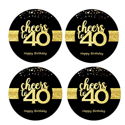 40th Birthday Stickers