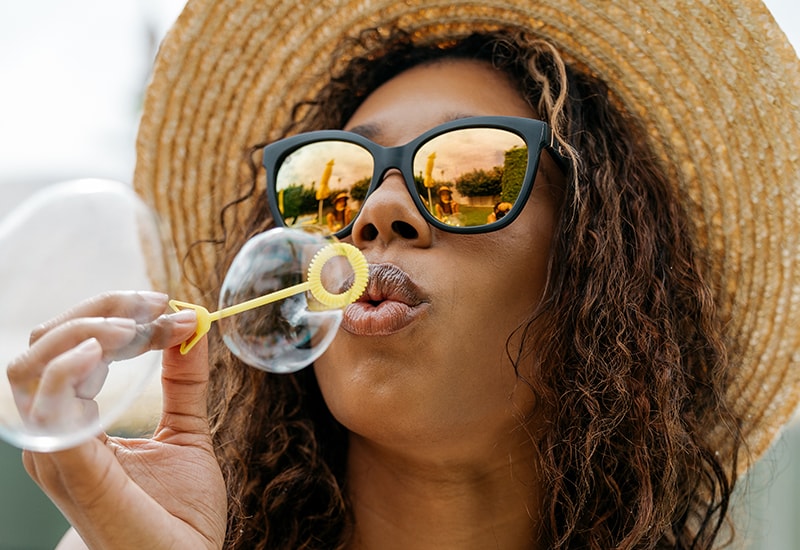 Deja Views Matte Black & Rose Gold Sunglasses - Stylish UV Protection Shades for Outdoor Activities, Beach, and Driving