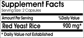 PureControl Supplements Red Yeast Rice 900mg - 90 Capsules of Premium Natural Supplement for Heart Health & Cholesterol Support | Daily Wellness Routine
