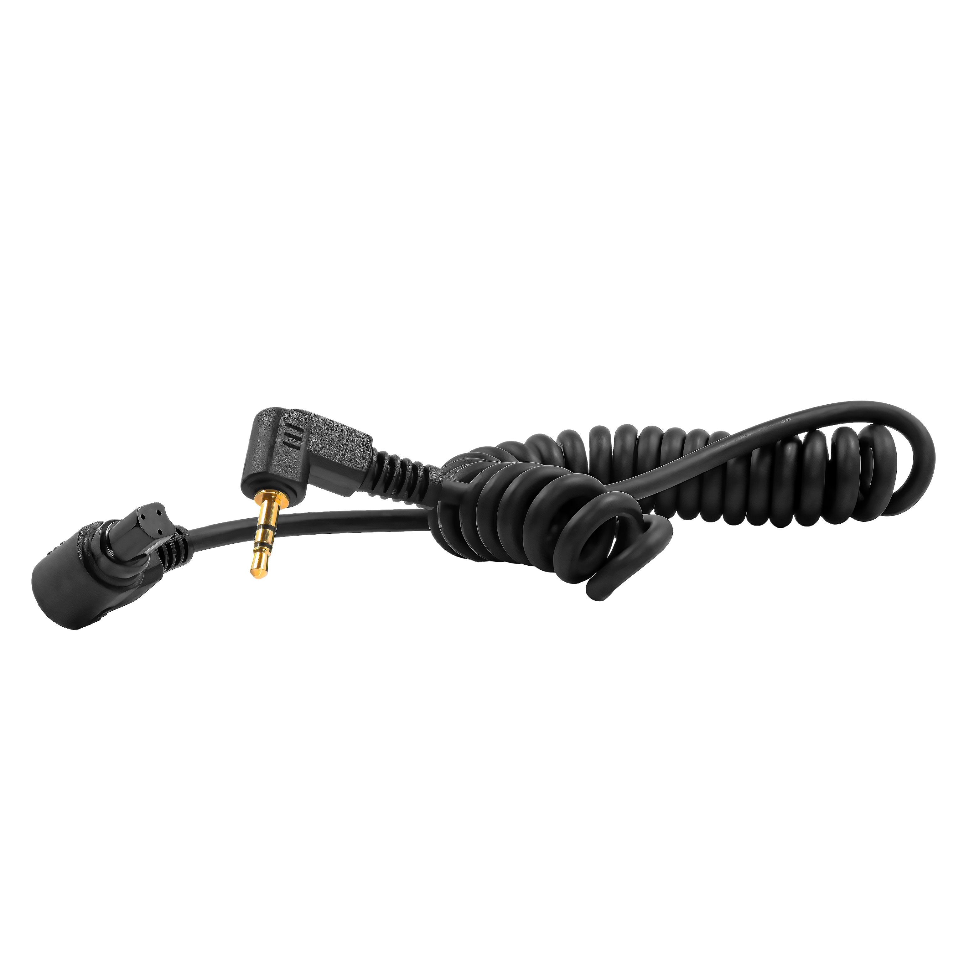 Kondor Blue 2.5mm to N3 Canon Remote Shutter Release Cable - Compatible with Canon DSLR Cameras for Time-Lapse & Long Exposure Photography