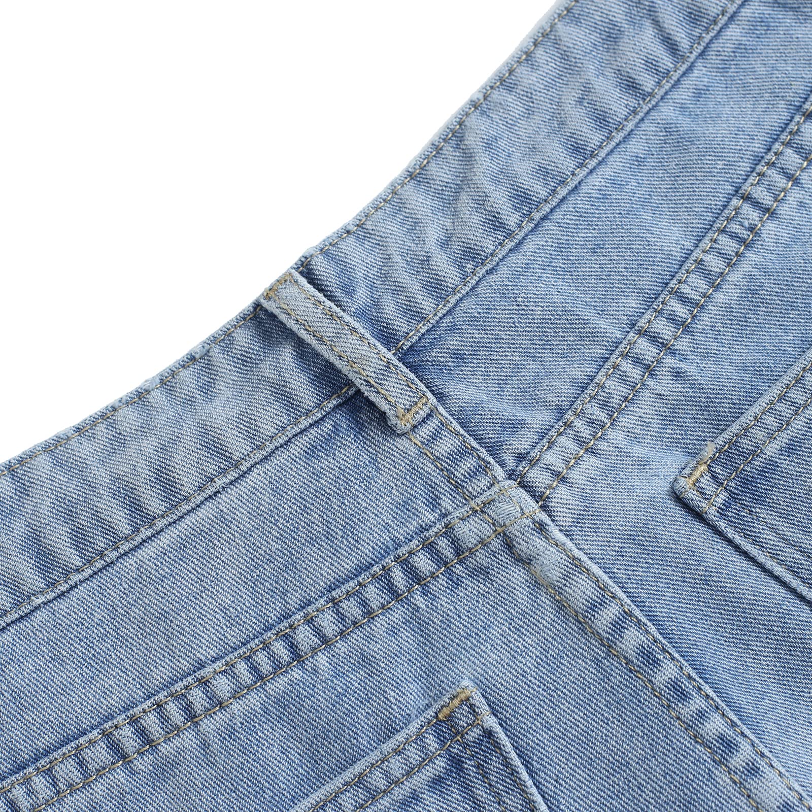 Women's High Waist Wide Leg Straight Jeans - Comfortable & Casual Loose Fit Denim Pants for Everyday Wear, Office, Dating & Travel