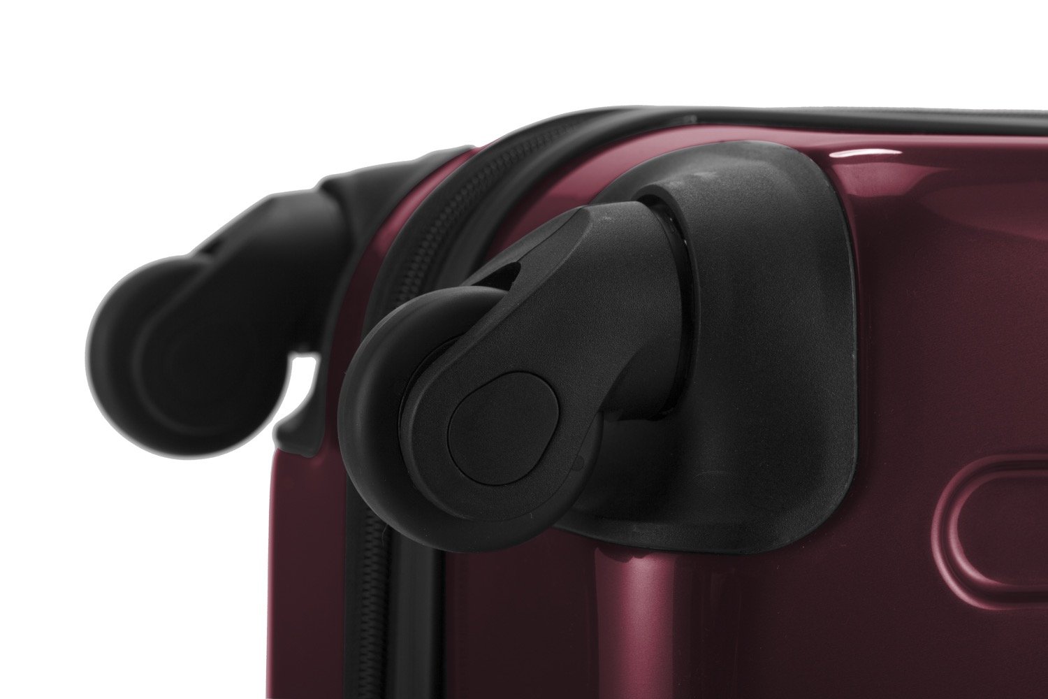 Premium Hauptstadtkoffer 3-Piece Luggage Set - Durable Burgundy Spinner Suitcase for Travel with TSA Lock | Business Trips & Family Vacations