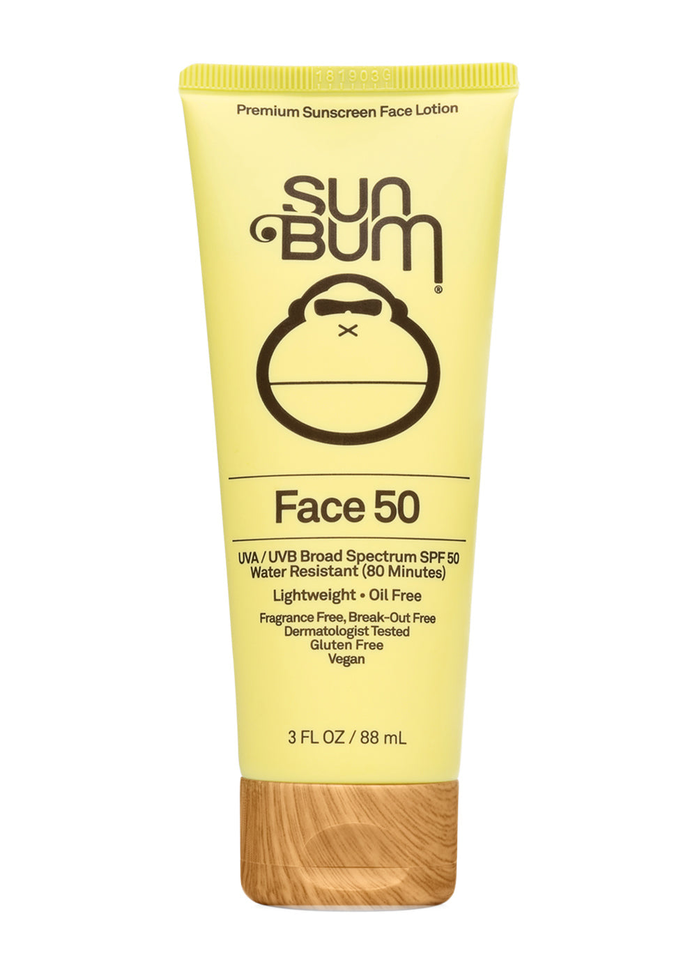Sun Bum SPF 50 Sunscreen Face Lotion - Broad Spectrum UVA/UVB Protection, Water Resistant, Vegan & Reef Safe - Perfect for Beach, Pool & Outdoor Activities
