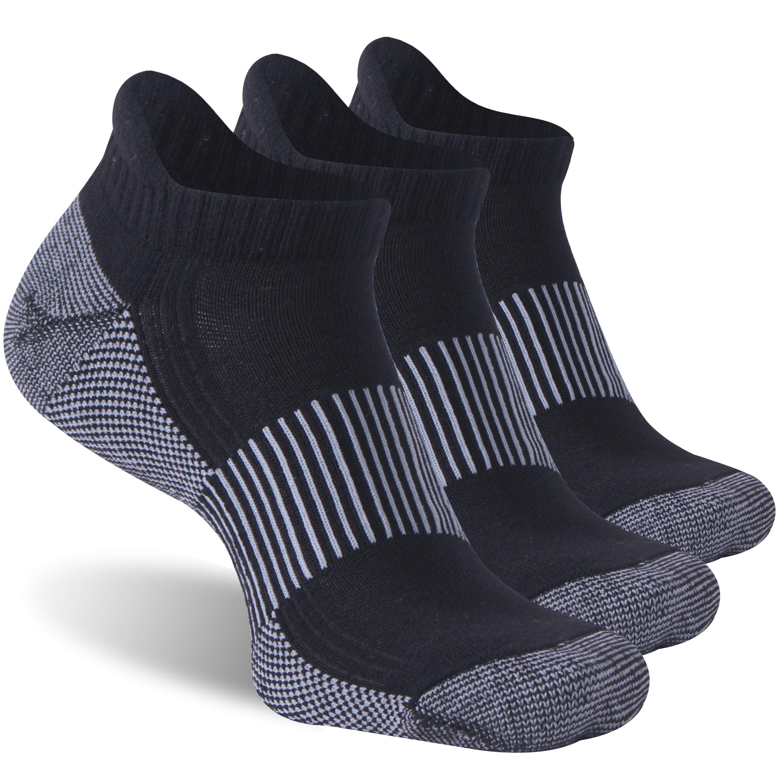 Dsource Women's Ankle Socks - Thin Copper Infused Athletic Socks for Running, Cycling & Basketball | No Show Breathable Socks for Sports & Everyday Wear