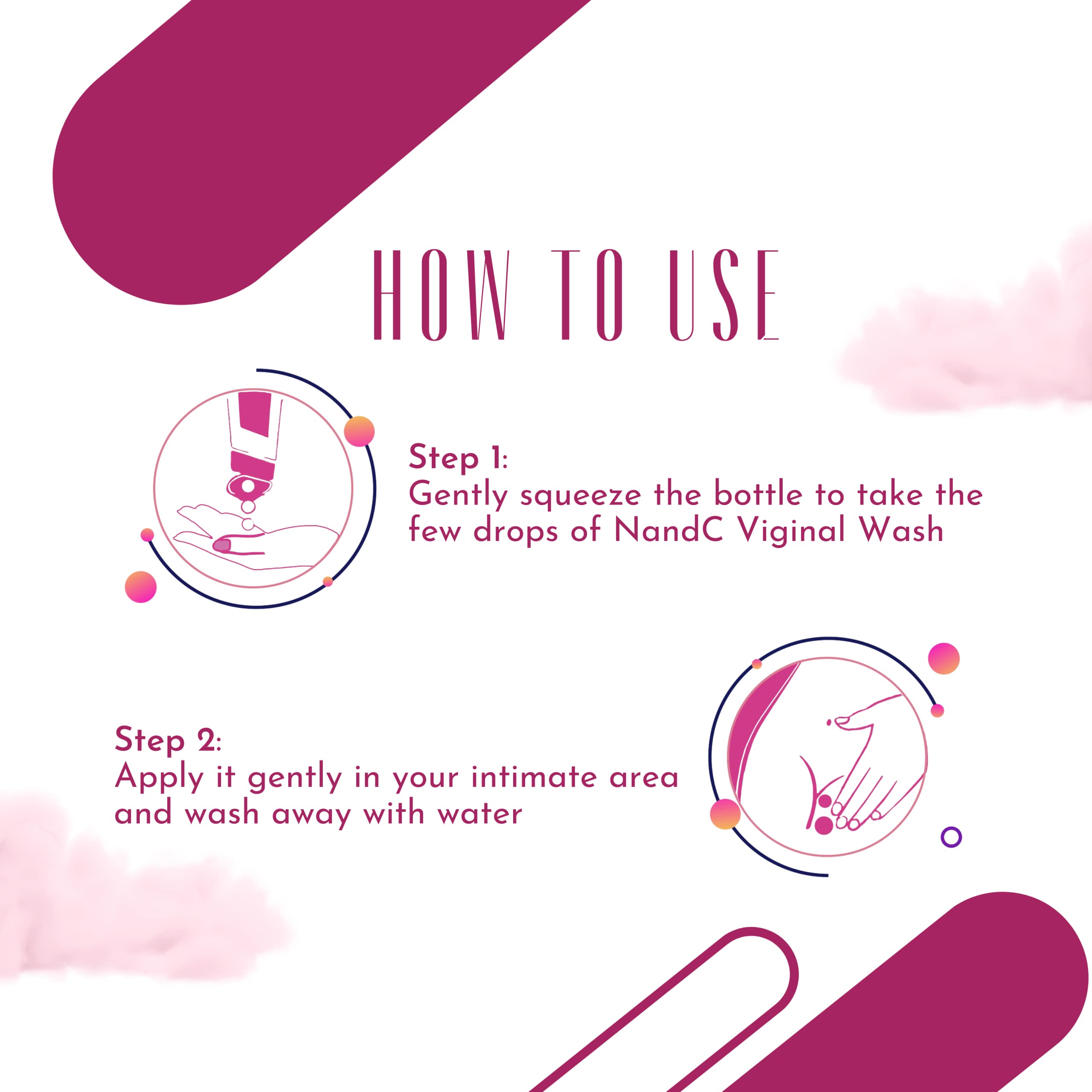 Arlak N and C Feminine Intimate Wash 100ml - pH Balanced Intimate Hygiene Cleanser for Women | Gentle Daily Care for Freshness & Comfort