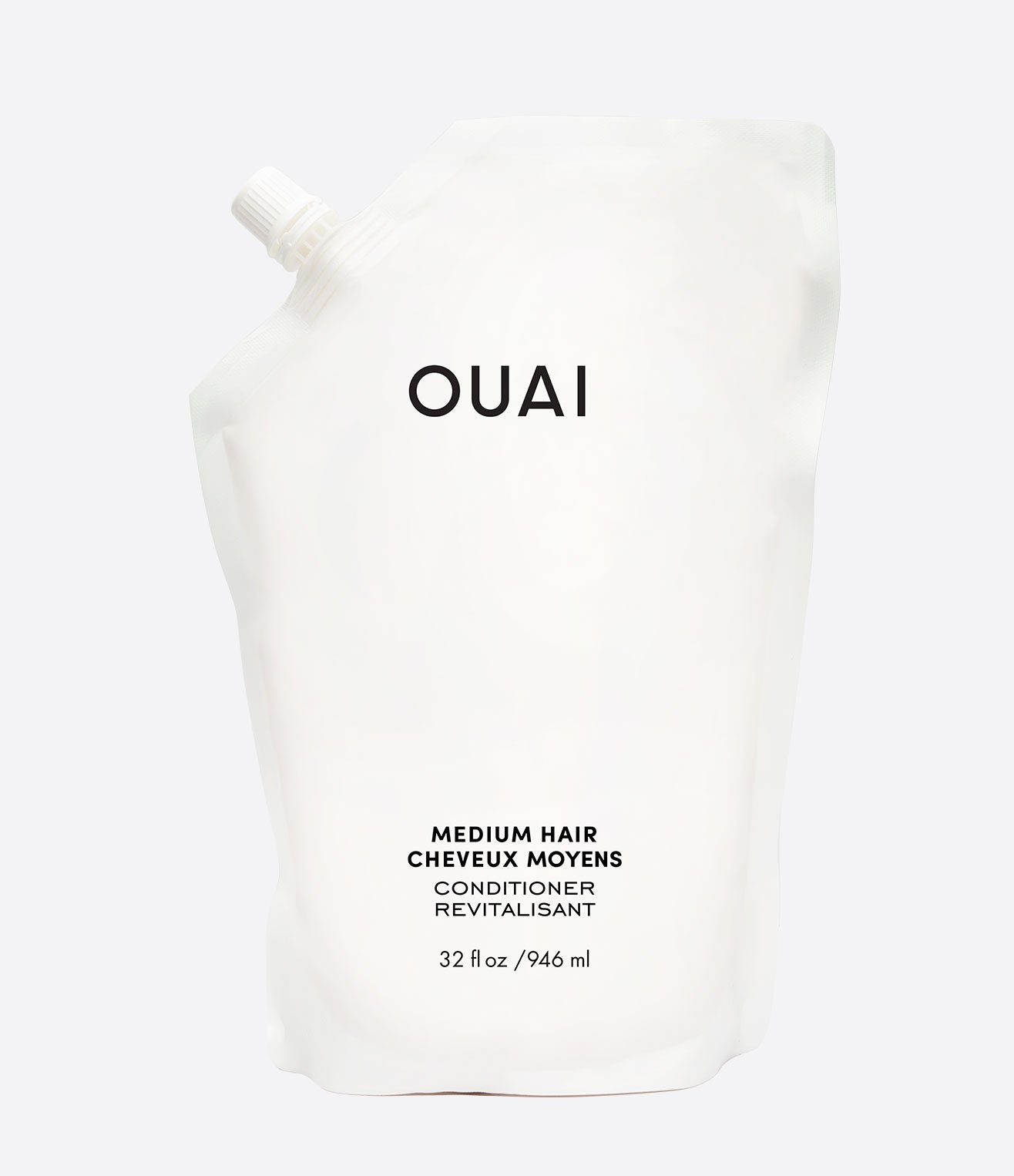 Medium Hair Conditioner Refill Pouch - Deep Moisturizing & Repairing for Dry, Damaged Hair | Salon-Quality Hair Care at Home | Perfect for Daily Use & Travel