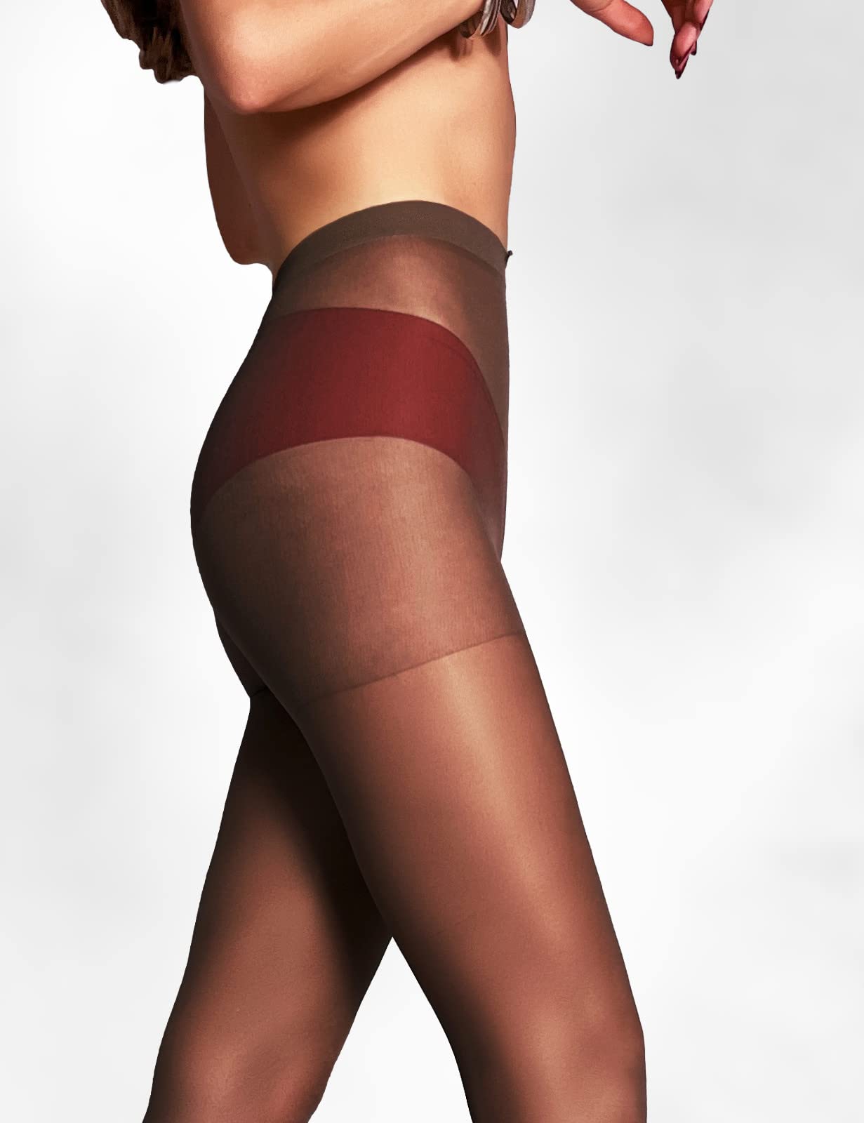 Charm and Attitude Women's Sheer Soft Tights - Classic Pantyhose Stockings | Made in EU | Perfect for Office, Party & Everyday Wear