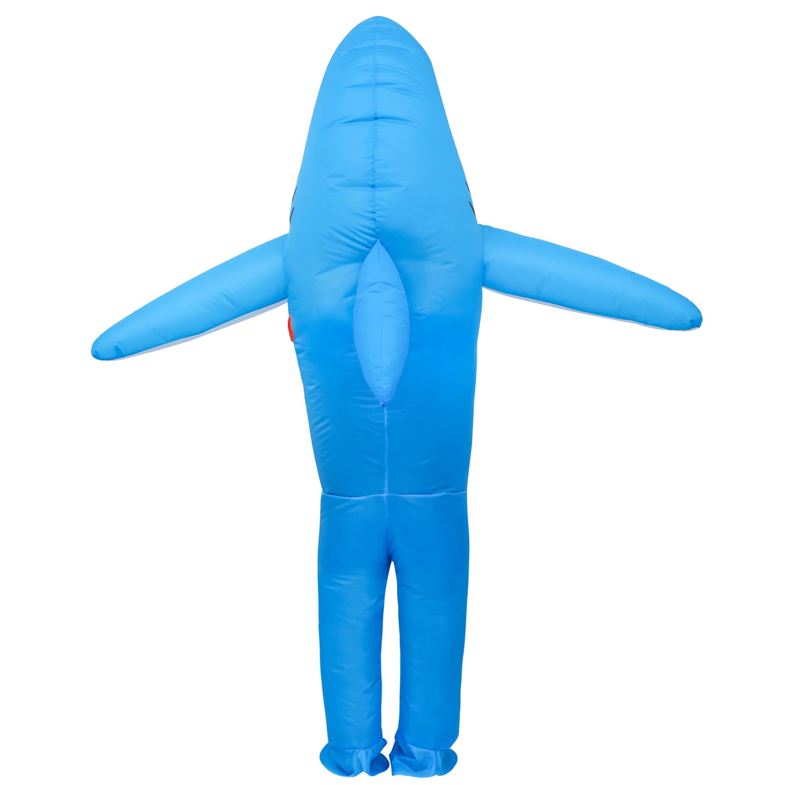Inflatable Shark Costume for Adults - Full Body Standing Shark Halloween Costume with Air Pump | Blow-Up Deluxe Cosplay Party Outfit for Halloween, Pool Parties & Themed Events