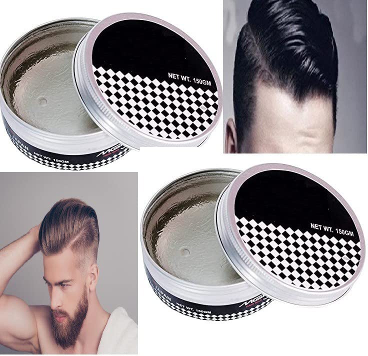 Professional Super Hold Hair Wax for Men & Women - Strong Styling Gel for All Hair Types - Perfect for Daily Use, Parties & Special Occasions