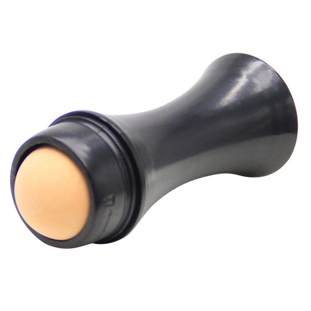 Natural Volcanic Stone Oil Absorbing Roller - Facial Pore Cleanser & Oil Removing Massage Stick for Makeup & Skin Care | Perfect for On-the-Go Touch Ups & T-Zone Shine Control