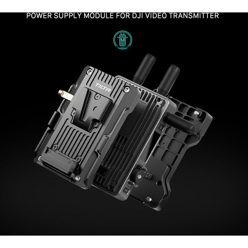 Tilta V Mount Power Supply Module for DJI Video Transmitter - Compatible with Cinema Cameras & On-Set Filmmaking Gear
