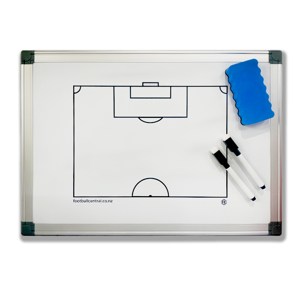 FC Tactic Board 45cm x 30cm - Magnetic Soccer Coaching Whiteboard with Dry Erase Surface - Perfect for Football Training, Team Strategy Sessions & Coaching Drills