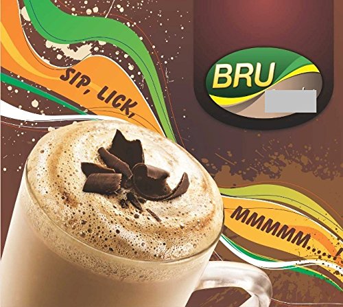 Bru Instant Coffee Pouch - 100+10 Packets (110 Cups) | Premium Instant Coffee for Home, Office & Travel | Fast & Easy Morning Brew