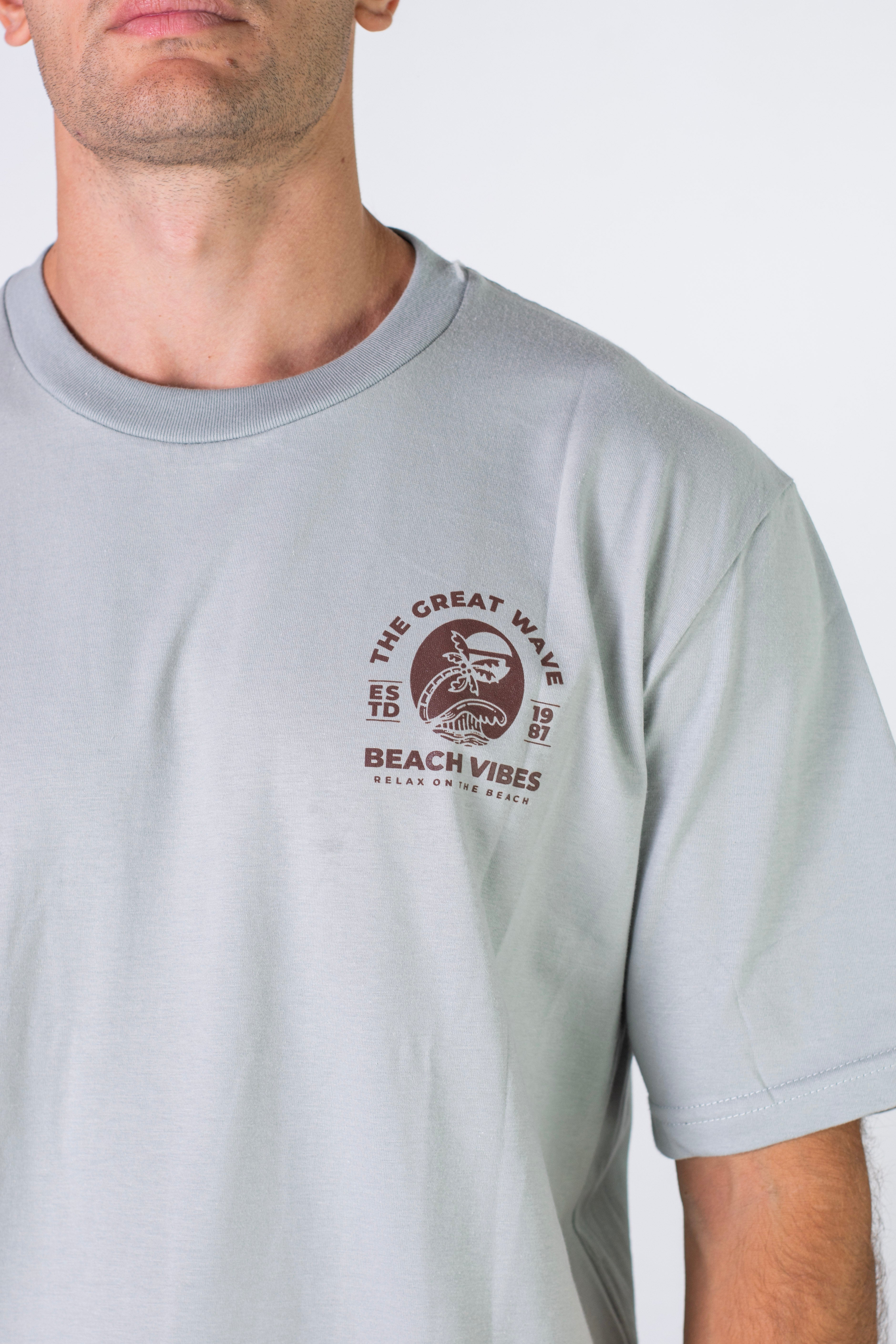 Premium OCN H T-Shirt for Men - Soft Cotton Comfort Fit Casual Tee - Perfect for Gym, Workout, and Everyday Wear